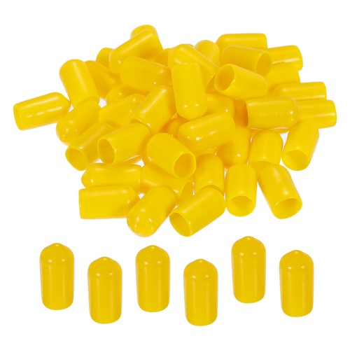 100 stück 8mm gummi endkappen - 100,