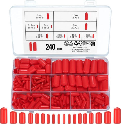 Gummi endkappen set 240 - endkappen,