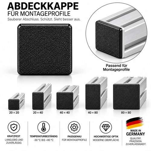 Abdeckkappen endkappen für - endkappen,