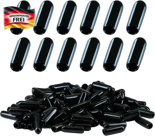 Gummi endkappen für rundrohre - für,